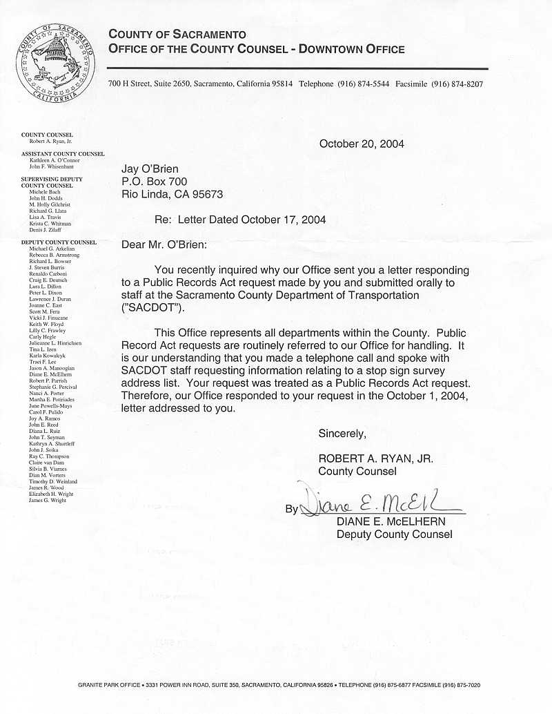 Counsel letter 10/20/04