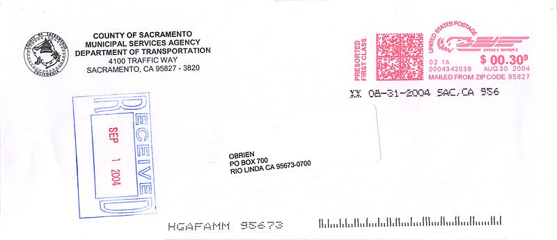 envelope received 9/1/04