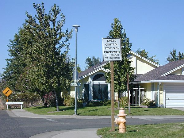 northbound sign