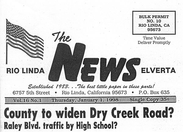 Rio Linda News January 1, 1998